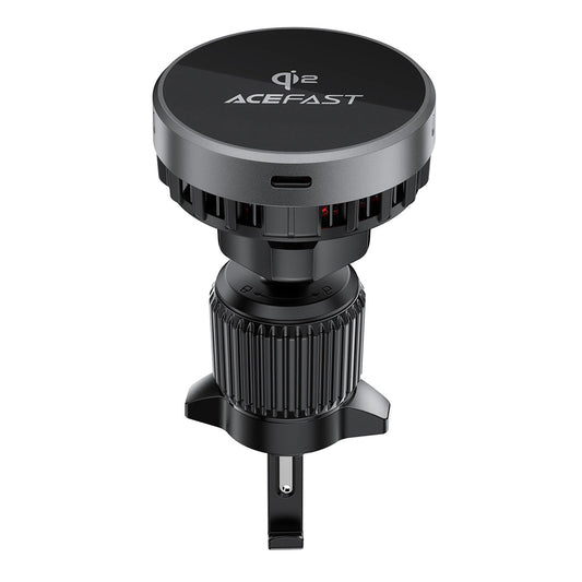 Draadloze Auto Oplader Acefast D40, 15W, 1.67A, Grijs