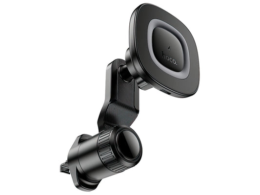Draadloze Auto Oplader HOCO HW30, 15W, 1.67A, Zwart