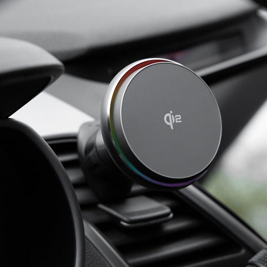 Auto Draadloze Oplader Proove Icecore, 15W, 1.67A, Grijs WHIC15002003