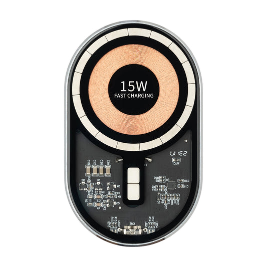 Draadloze Auto Oplader Qualo QTUS-K-15-07, 15W, 1.67A, Gri