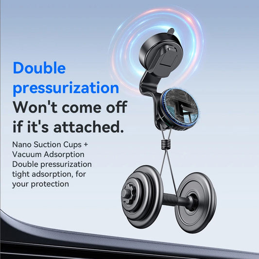 Draadloze Auto Oplader Yesido C311, 15W, 1.67A, Zwart