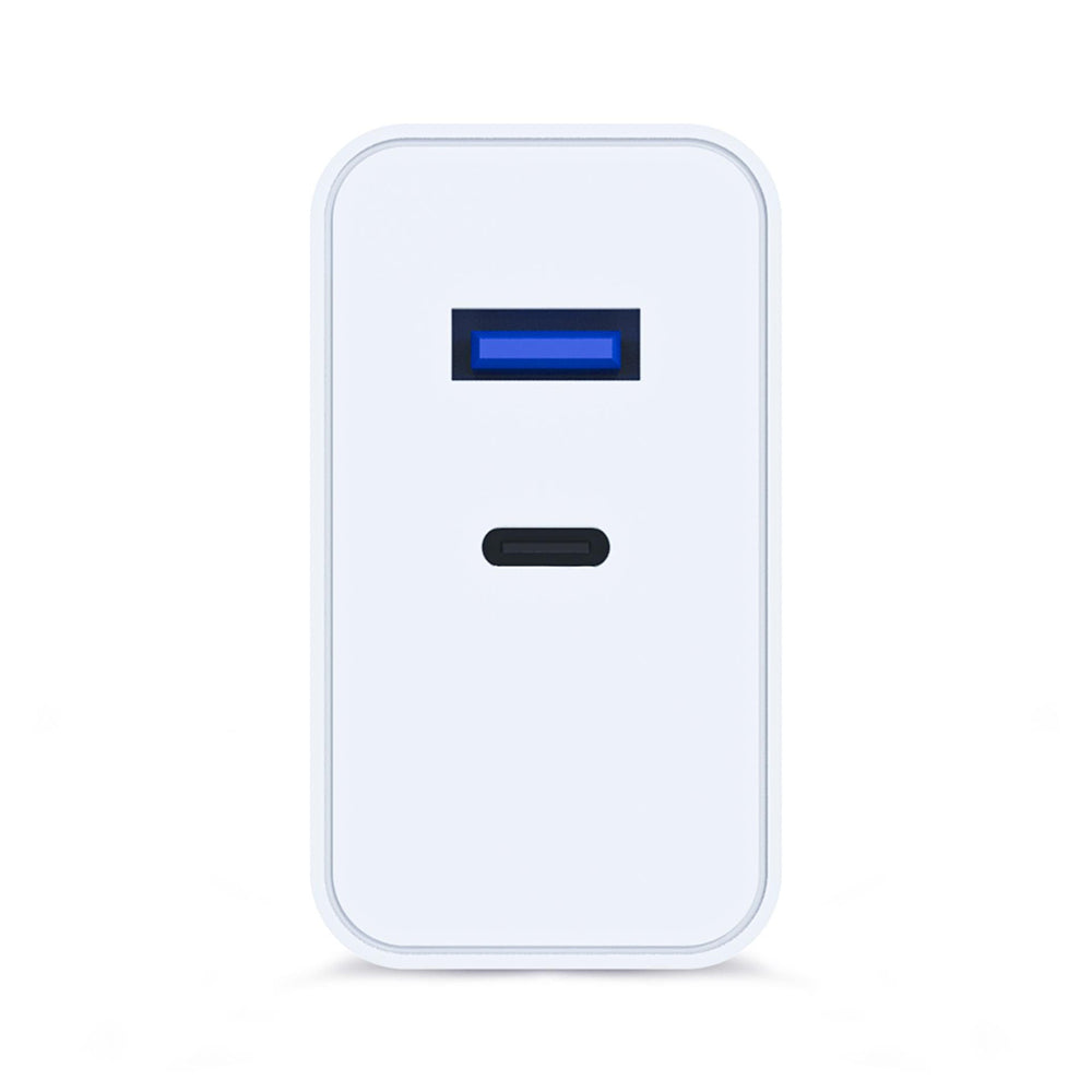 Netlader 3MK FlowPower, 45W, 1 x USB-A - 1 x USB-C, Wit