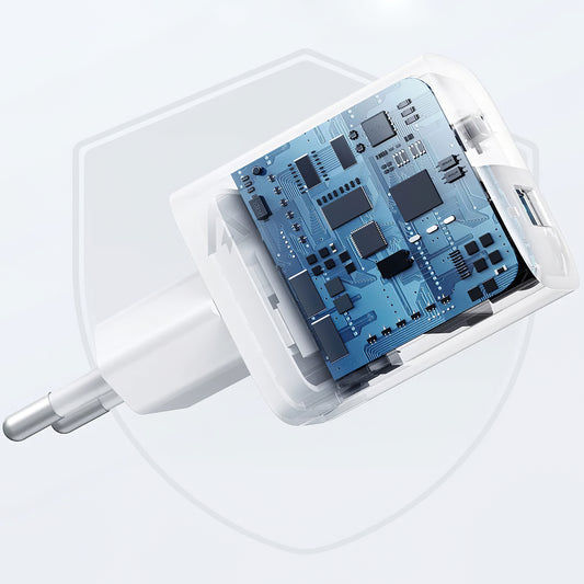 Anker 323 Netwerkoplader, 33W, 3A, 1 x USB-A - 1 x USB-C, Wit A2331G21