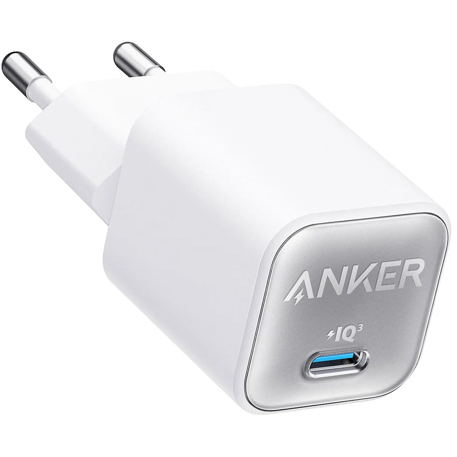Netwerkoplader Anker 511 Nano 3, 30W, 3A, 1 x USB-C, Wit A2147G21