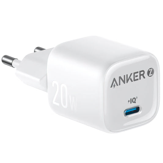 Anker Zolo Netwerkoplader, 20W, 3A, 1 x USB-C, Wit A2699G21