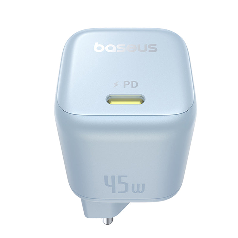 Baseus PicoGo Netwerkoplader, 45W, 3A, 1 x USB-C, Blauw P10176800313-00