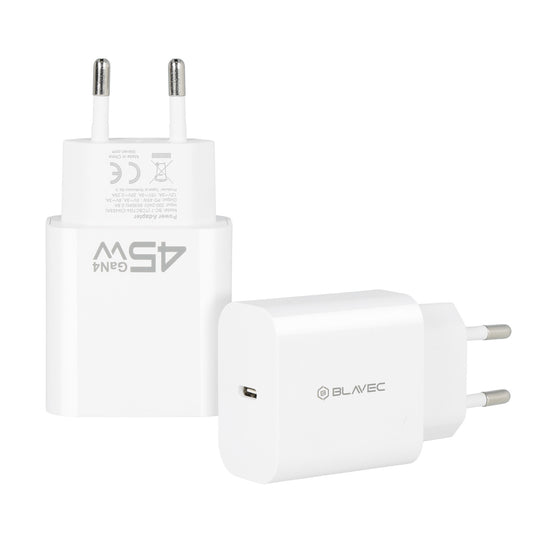 Blavec BC-7 Netwerkoplader, 45W, 3A, 1 x USB-C, Wit