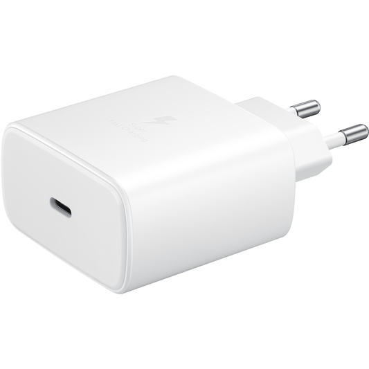 Samsung EP-TA845 + DW76767JWE USB-C kabel netwerkoplader, 45W, 4.05A, 1 x USB-C, Wit GP-PTU020SOFWQ