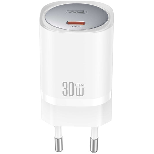 XO Design CE20, 30W, 3A, 1 x USB-C, 1 x USB-C, Wit