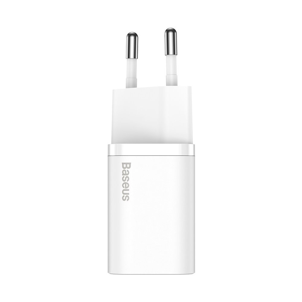 Netlader met USB-C-kabel Baseus Super Si, 25W, 3A, 1 x USB-C, Wit TZCCSUP-L02
