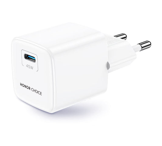 Netlader met USB-C-kabel Honor Choice CP045E, 45W, 3A, 1 x USB-C, Wit 5504ALHP