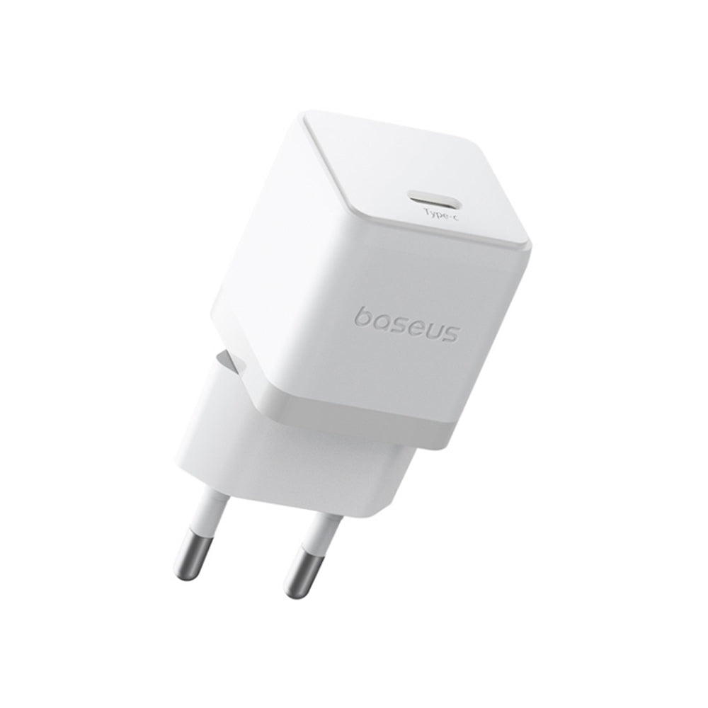 Netwerkoplader met USB-C Kabel Baseus Palm, 30W, 3A, 1 x USB-C, Wit P10111605213-01