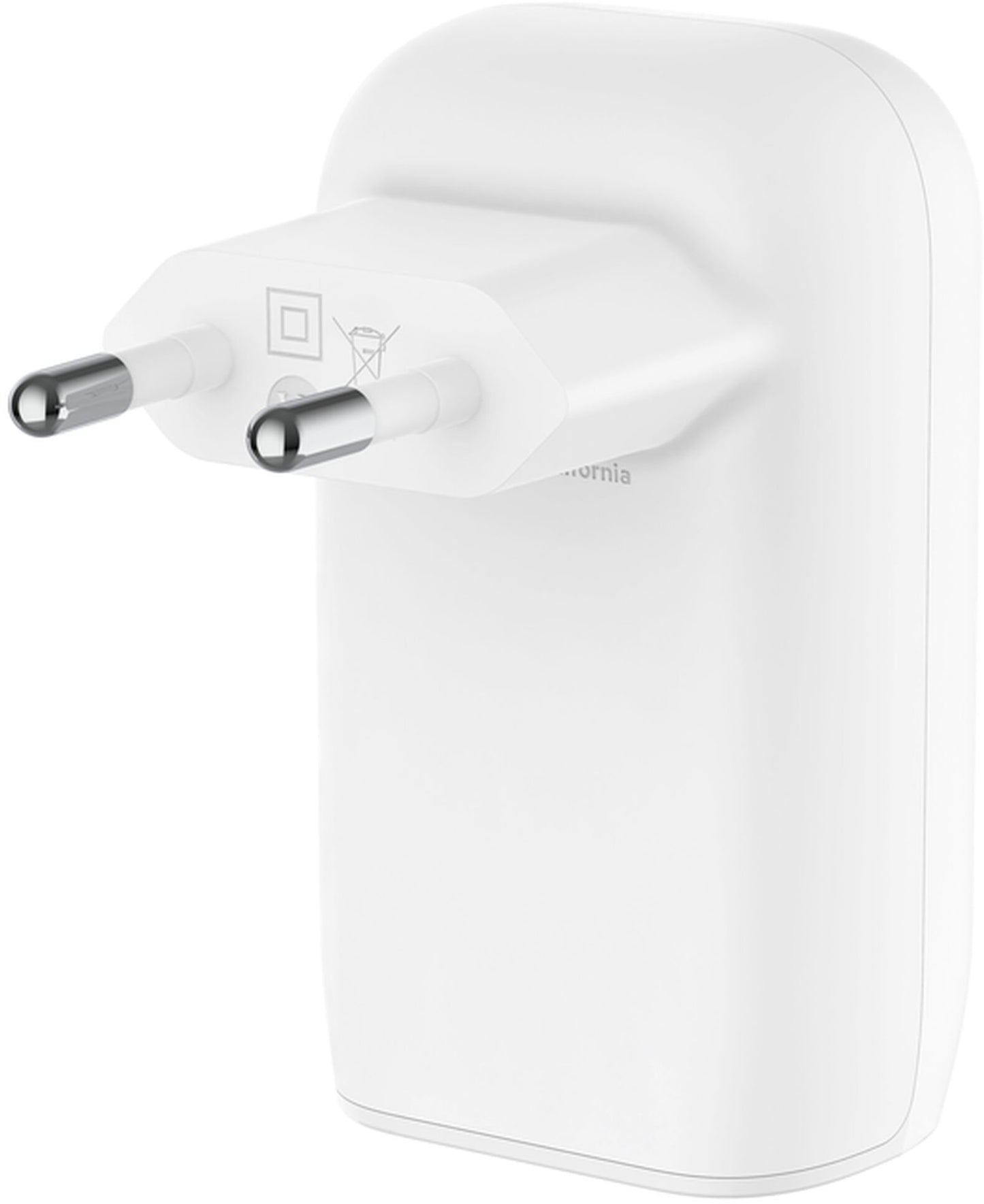 Belkin BoostCharge USB-C Cable Wall Charger, 67W, 3A, 3 x USB-C, White WCC002vf2MWH-B6