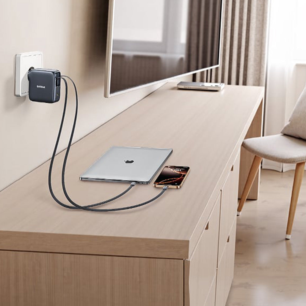 Netwerkoplader met USB-C Kabel Baseus EnerCore CJ21, 67W, 3.35A, 1 x USB-C, Zwart E0120G00