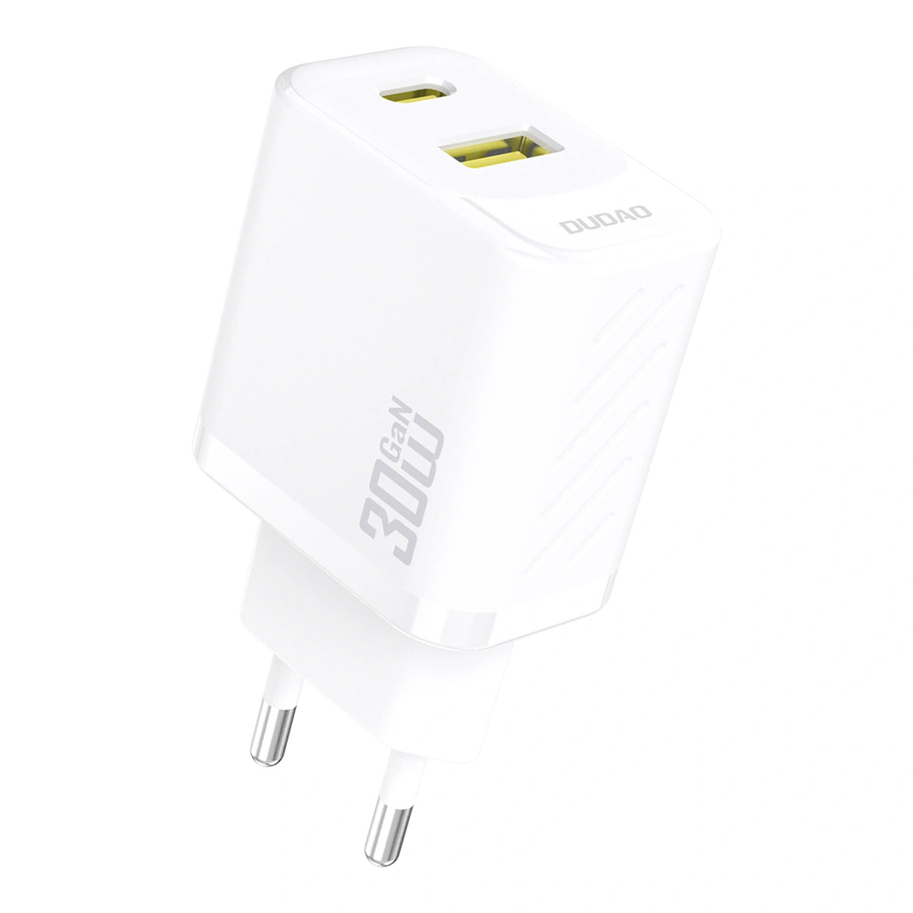 Netwerkoplader Dudao A27TEU, 30W, 3A, 1 x USB-A - 1 x USB-C, Wit