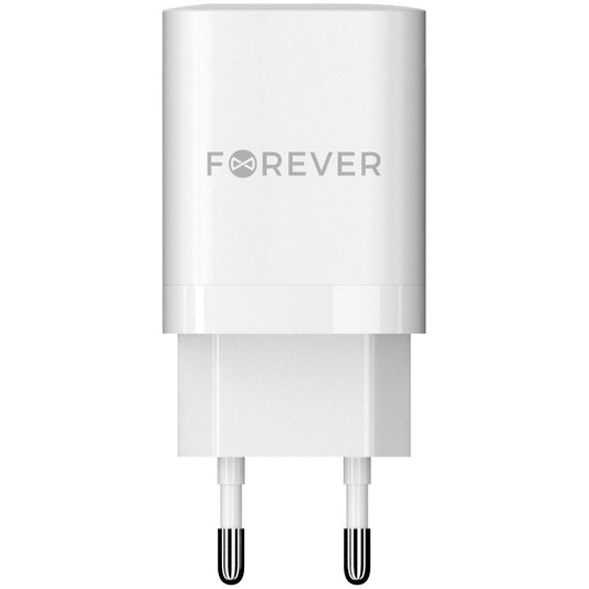 Netwerkoplader Forever TC-05-35CC, 35W, 3A, 2 x USB-C, Wit