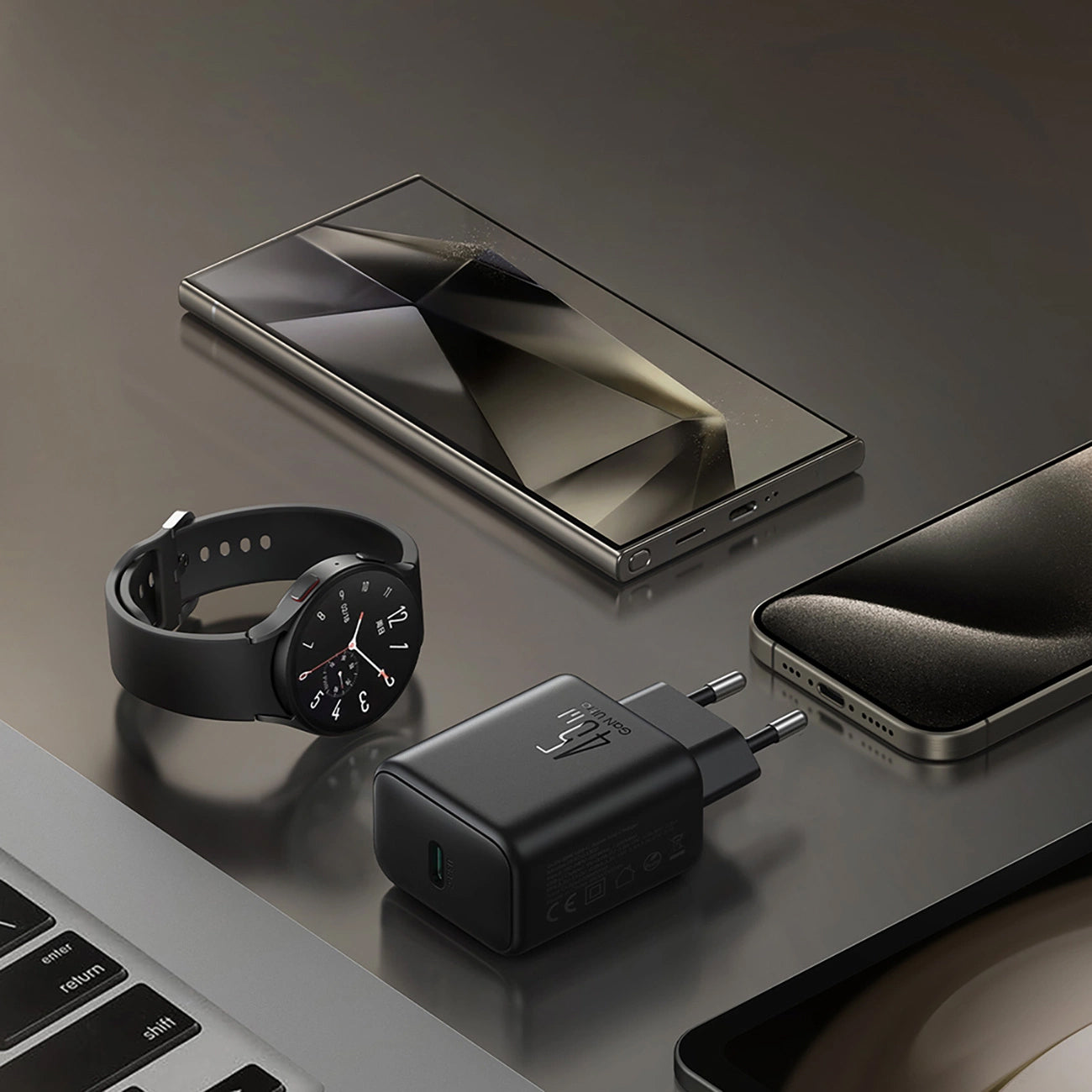 Netwerkoplader Joyroom JR-TCG13, 45W, 3A, 1 x USB-C, Zwart