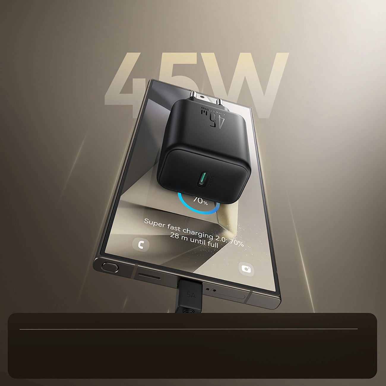 Netwerkoplader Joyroom JR-TCG13, 45W, 3A, 1 x USB-C, Zwart