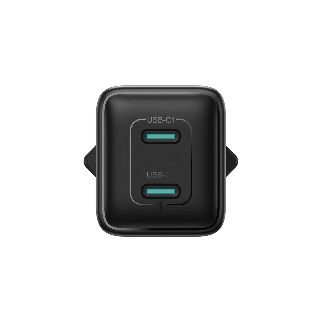 Joyroom JR-TCG17 Netwerkoplader, 45W, 3A, 2 x USB-C, Zwart