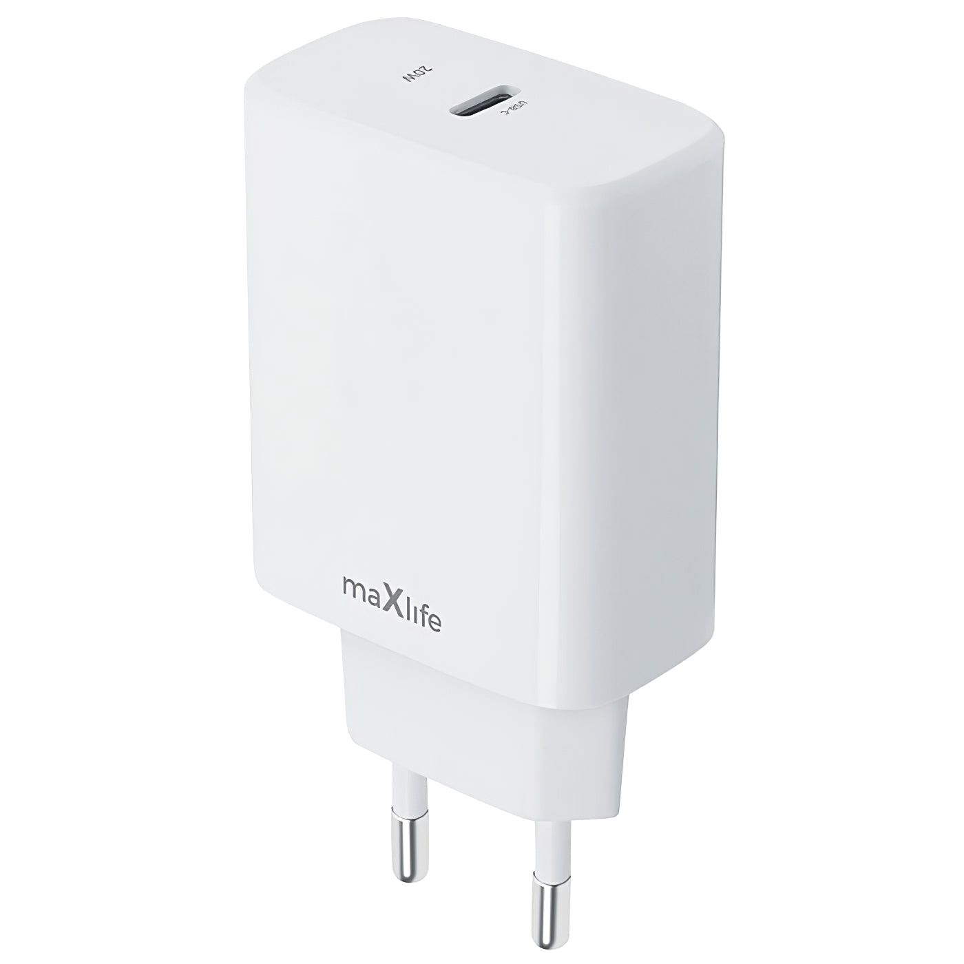 MaXlife MXTC-10-20C, 20W, 3A, 1 x USB-C, Wit
