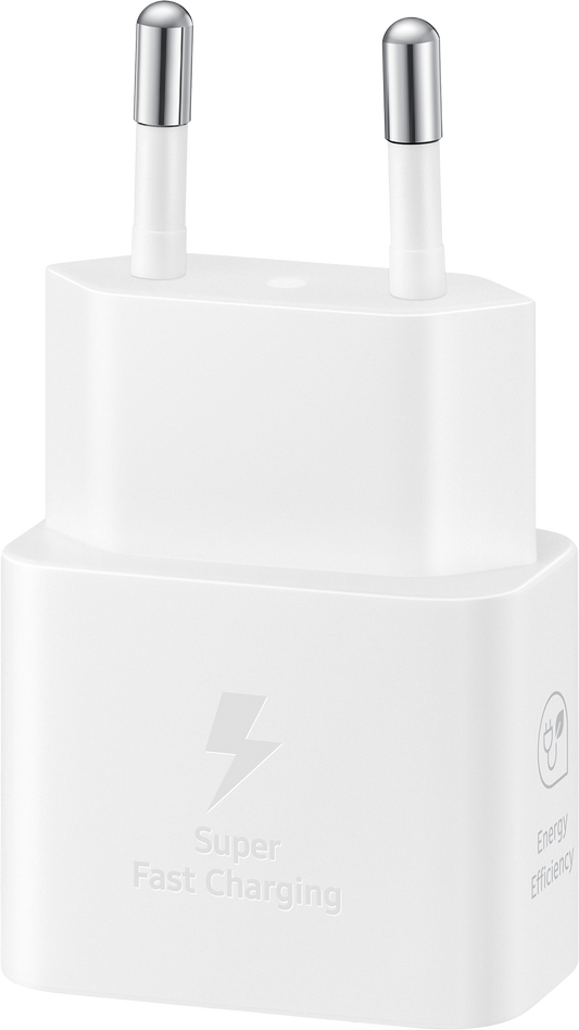 Samsung Netwerkoplader, 25W, 3A, 1 x USB-C, Wit EP-T2510NWEGEU