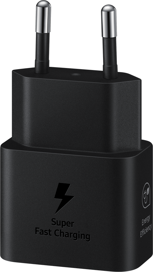 Samsung Netwerkoplader, 25W, 3A, 1 x USB-C, Zwart EP-T2510NBEGEU