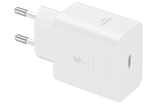 Samsung Network Charger, 45W, 4.05A, 1 x USB-C, White EP-T4511NWEGEU