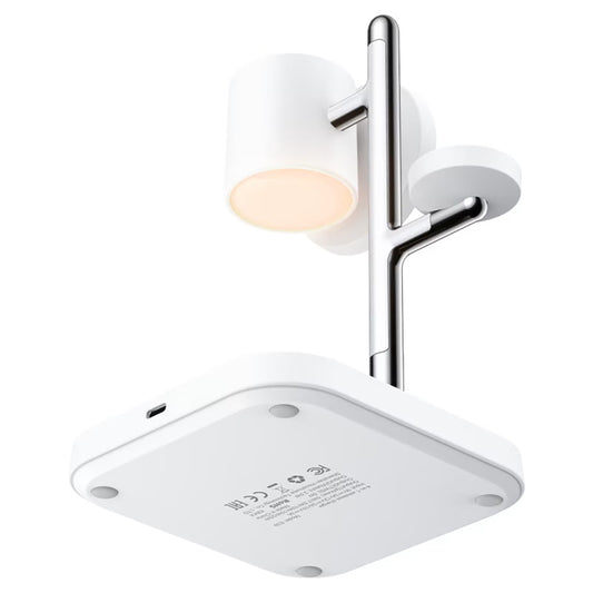 Draadloze Netwerkoplader Acefast E39 3in1, 32.5W, Wit