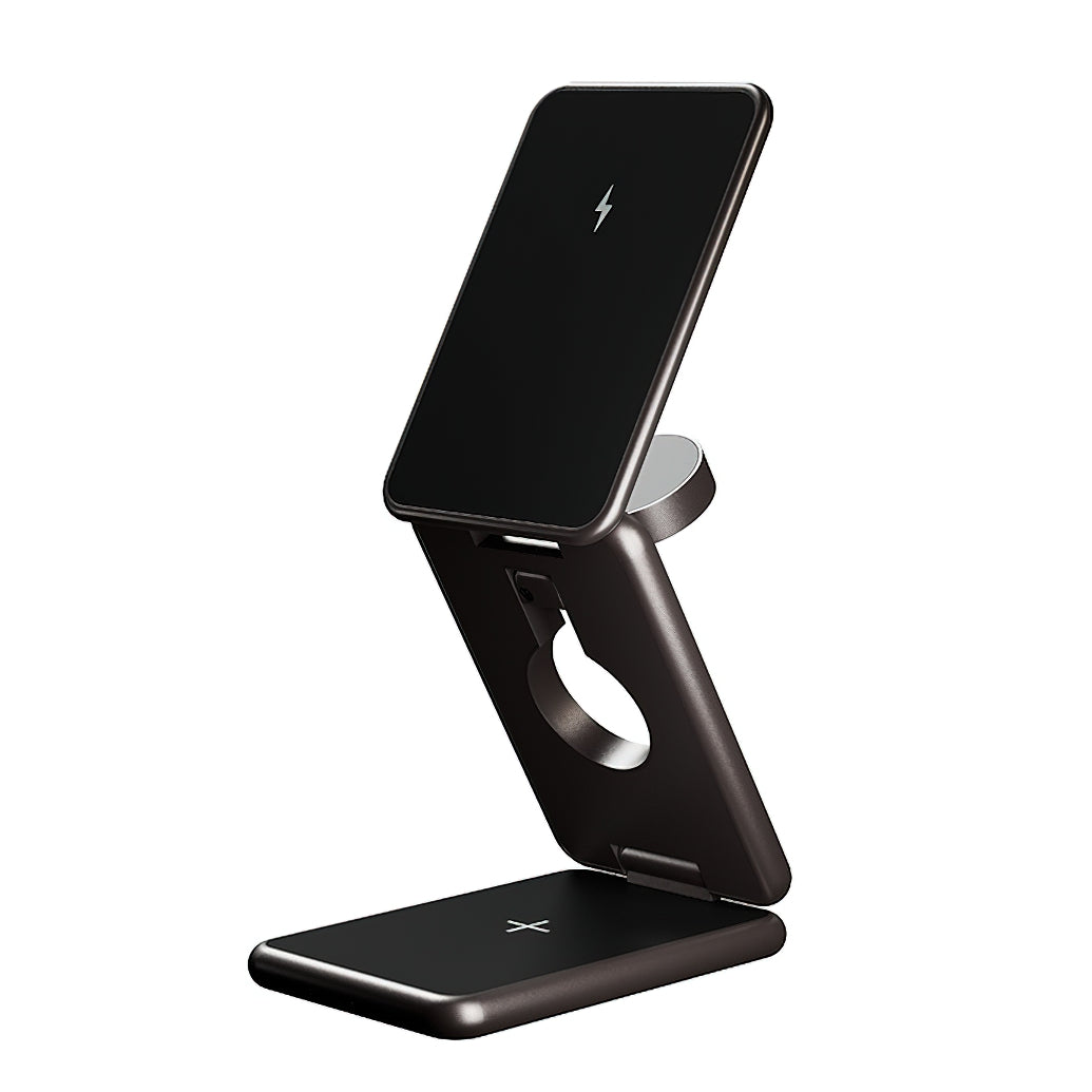 Draadloze Netwerkoplader Allity. AWC-230-22WMS 3in1, 22.5W, 1.67A, Gri