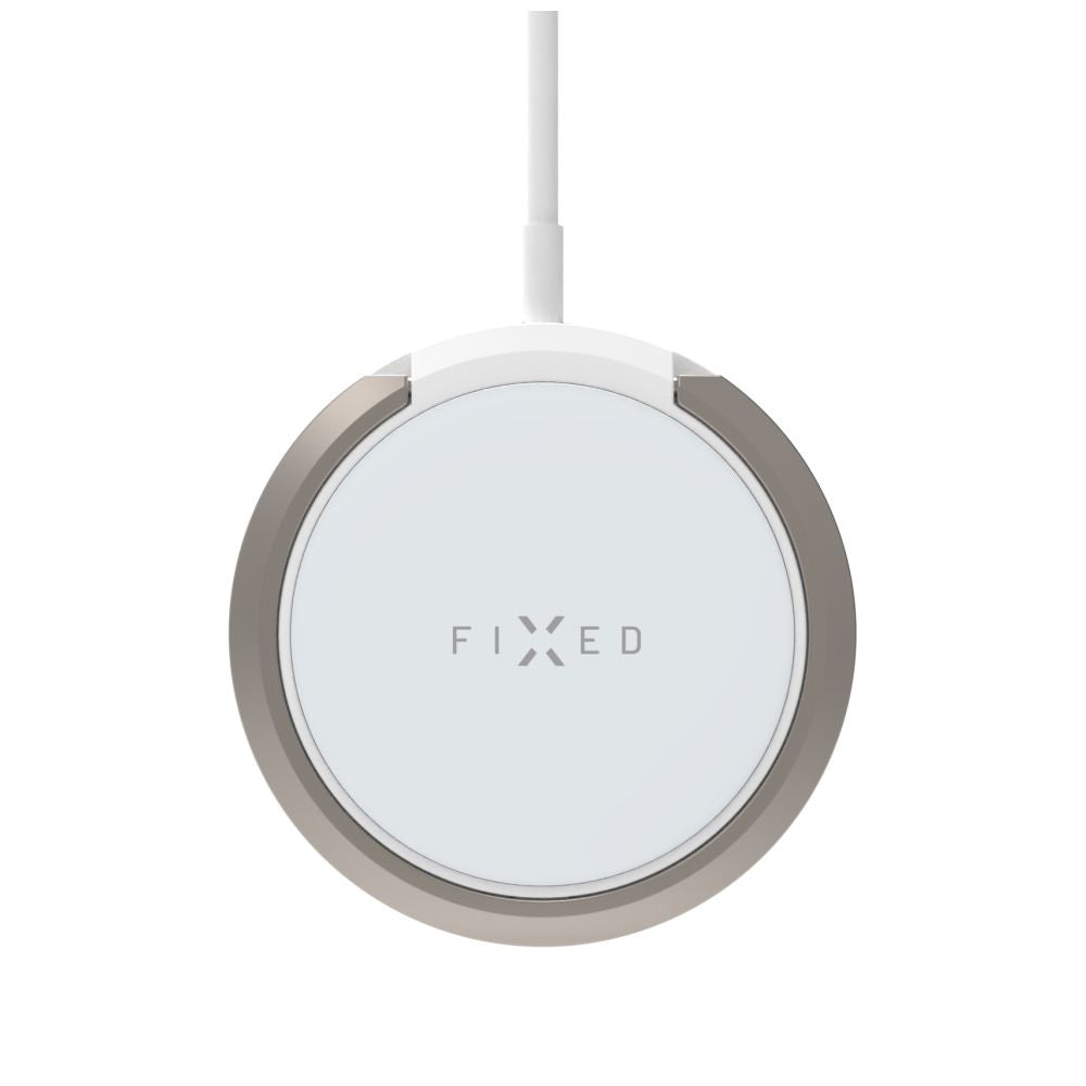 Draadloze Netwerk Oplader Fixed Ring, 15W, 1.67A, Wit