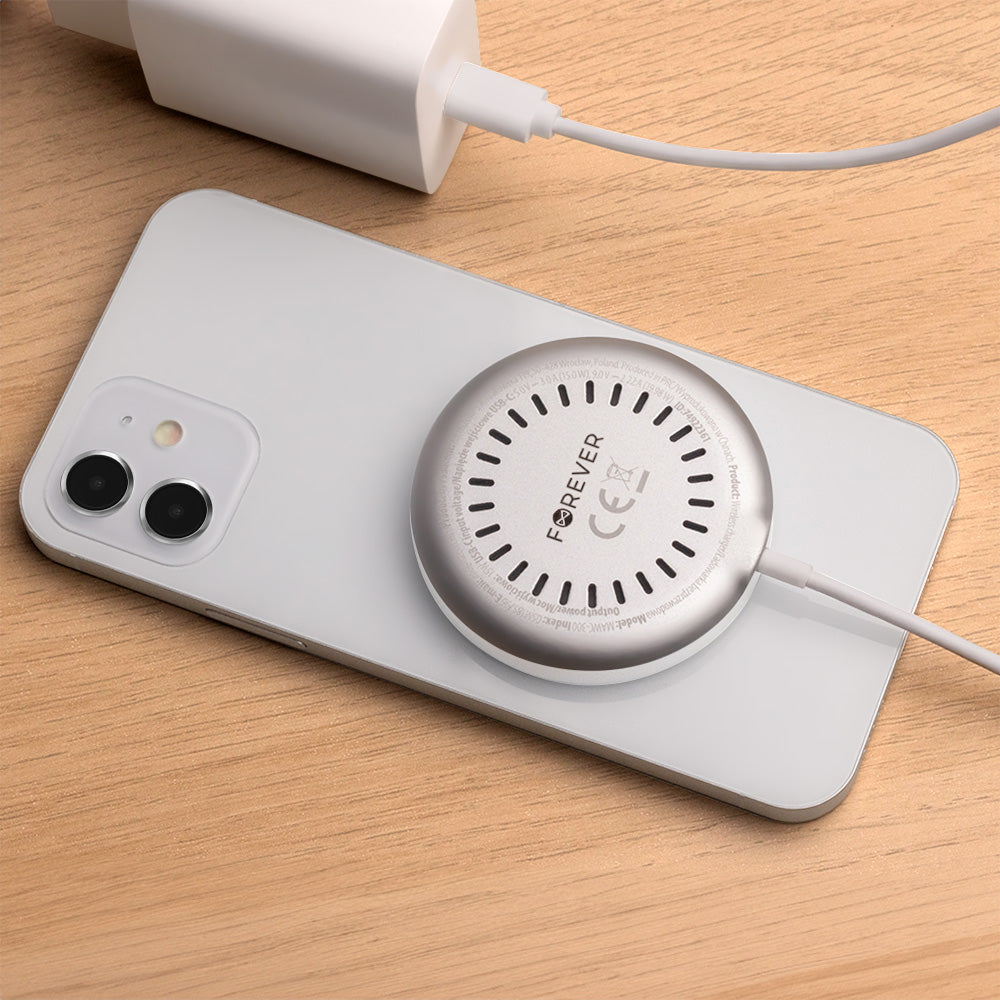 Voor altijd MAWC-300, 15W, 1.67A, Zilver, Voor altijd draadloze netwerkoplader