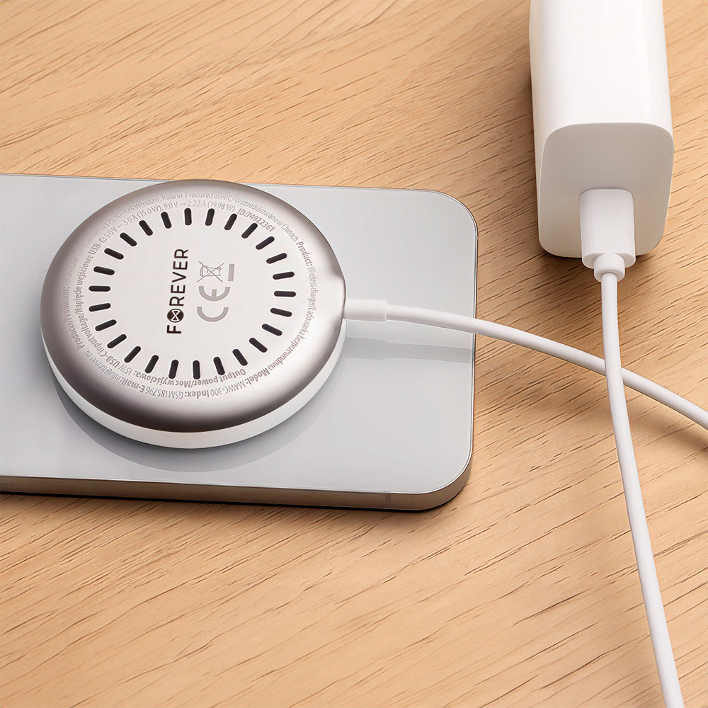 Voor altijd MAWC-300, 15W, 1.67A, Zilver, Voor altijd draadloze netwerkoplader