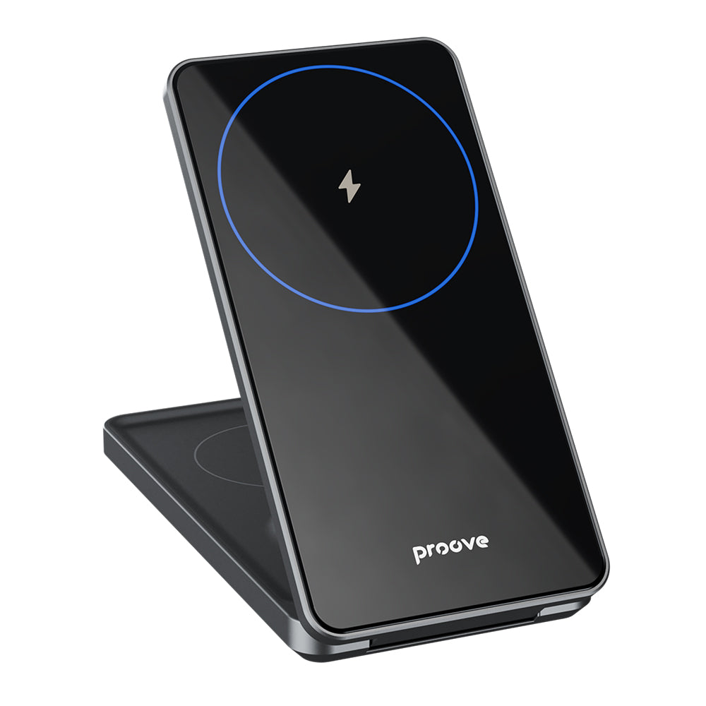 Draadloze Netwerkoplader Proove Metal Edge 3in1, 15W, 1.67A, Grijs WSME15010003