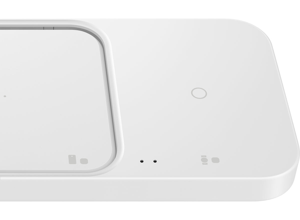 Samsung Duo Draadloze Netlader, 15W, 1.67A, Wit, Herverpakt EP-P5400TWEGEU