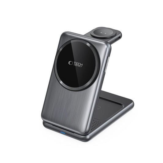 Draadloze Netwerkoplader Tech-Protect A42 3in1, 15W, 1.67A, Gri