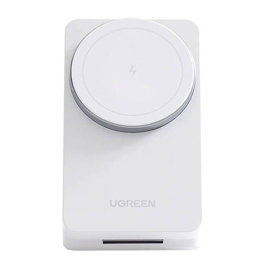 UGREEN W528 2in1 Draadloze Netwerkoplader, 20W, 1.67A, Wit