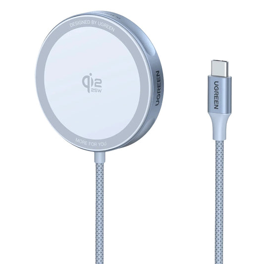 UGREEN MagFlow Draadloze Netwerkoplader, 25W, Blauw