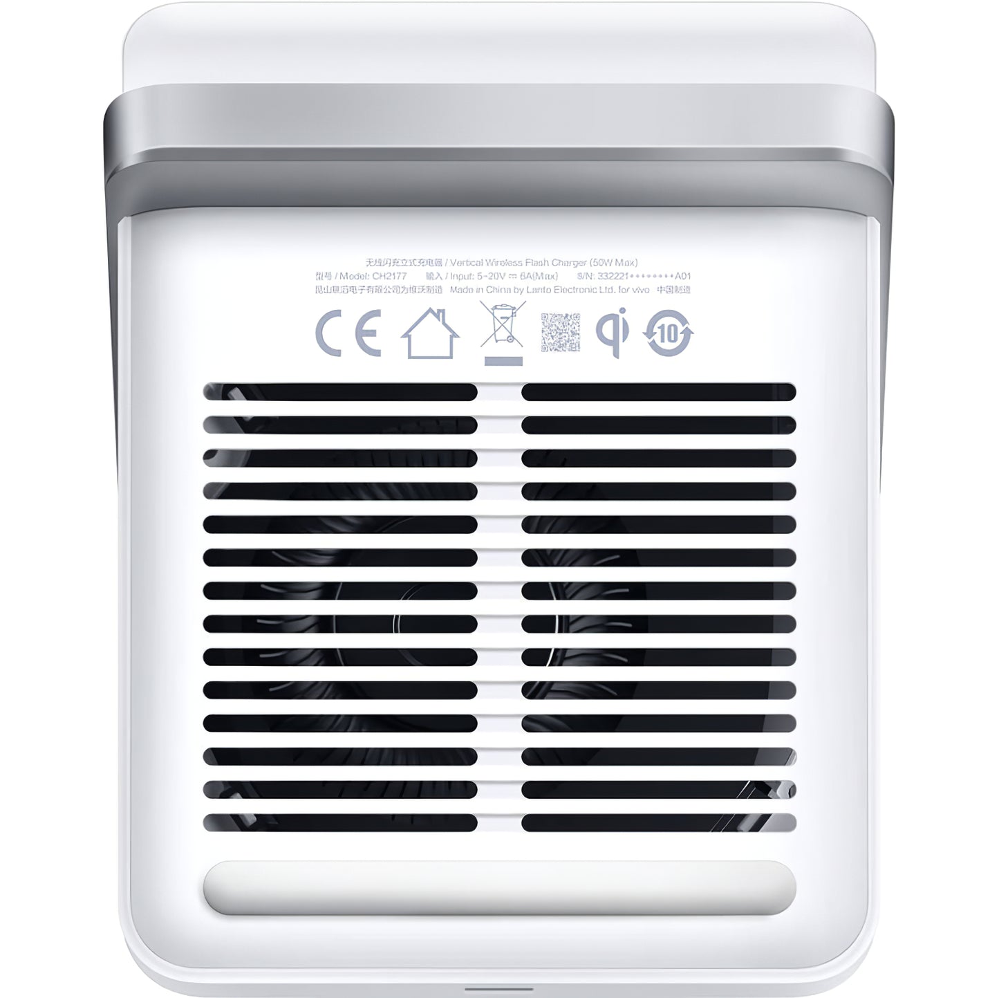 vivo Wireless Network Charger, 50W, 6A, White, Resealed 6000333