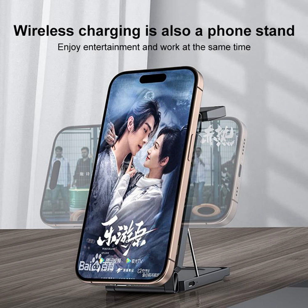 Yesido DS25 3in1 Wireless Network Charger, 15W, 1.67A, Black