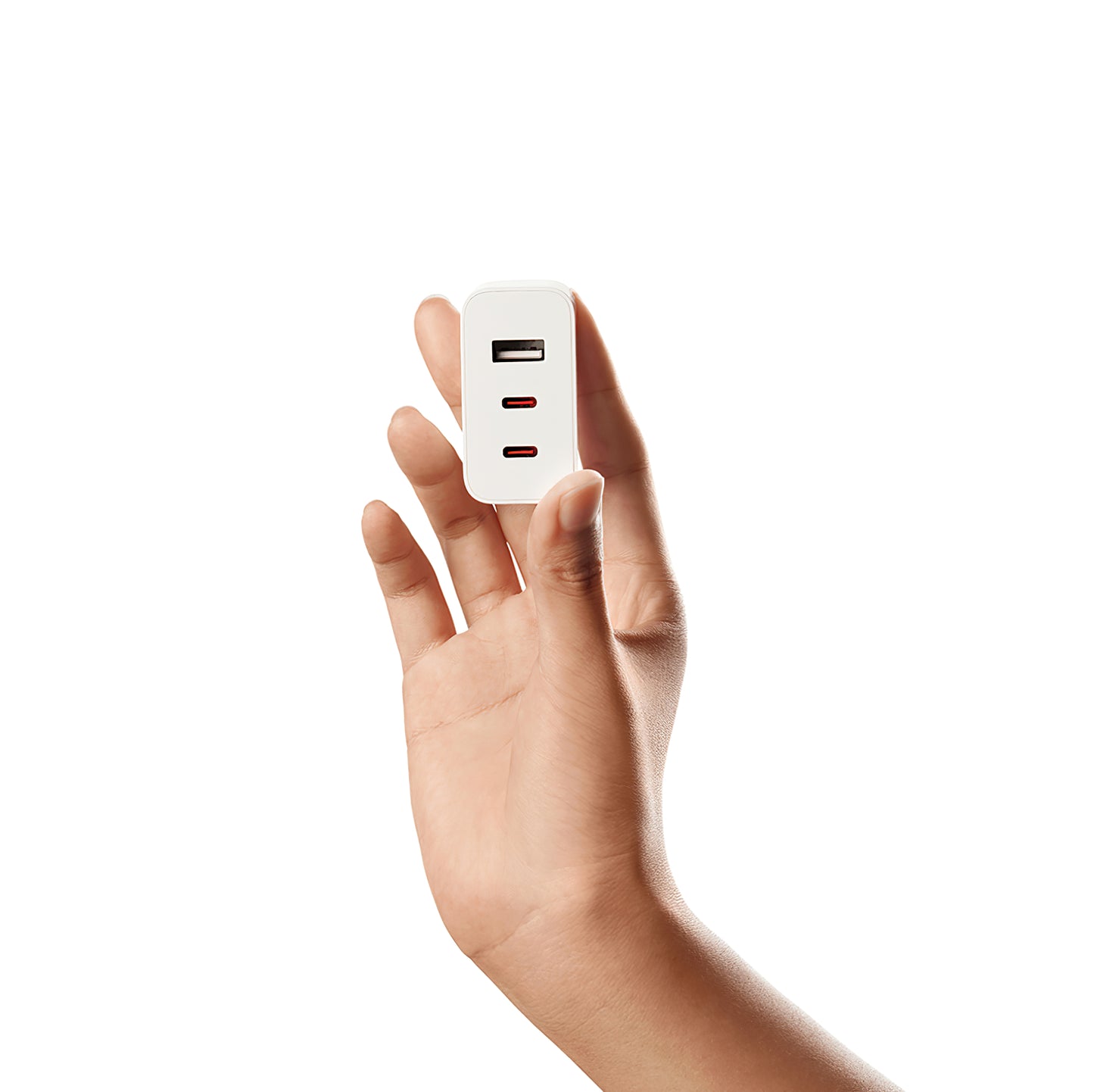 Xiaomi 2C1A GaN-netwerkoplader, 67W, 3A, 1 x USB-A - 2 x USB-C, Wit