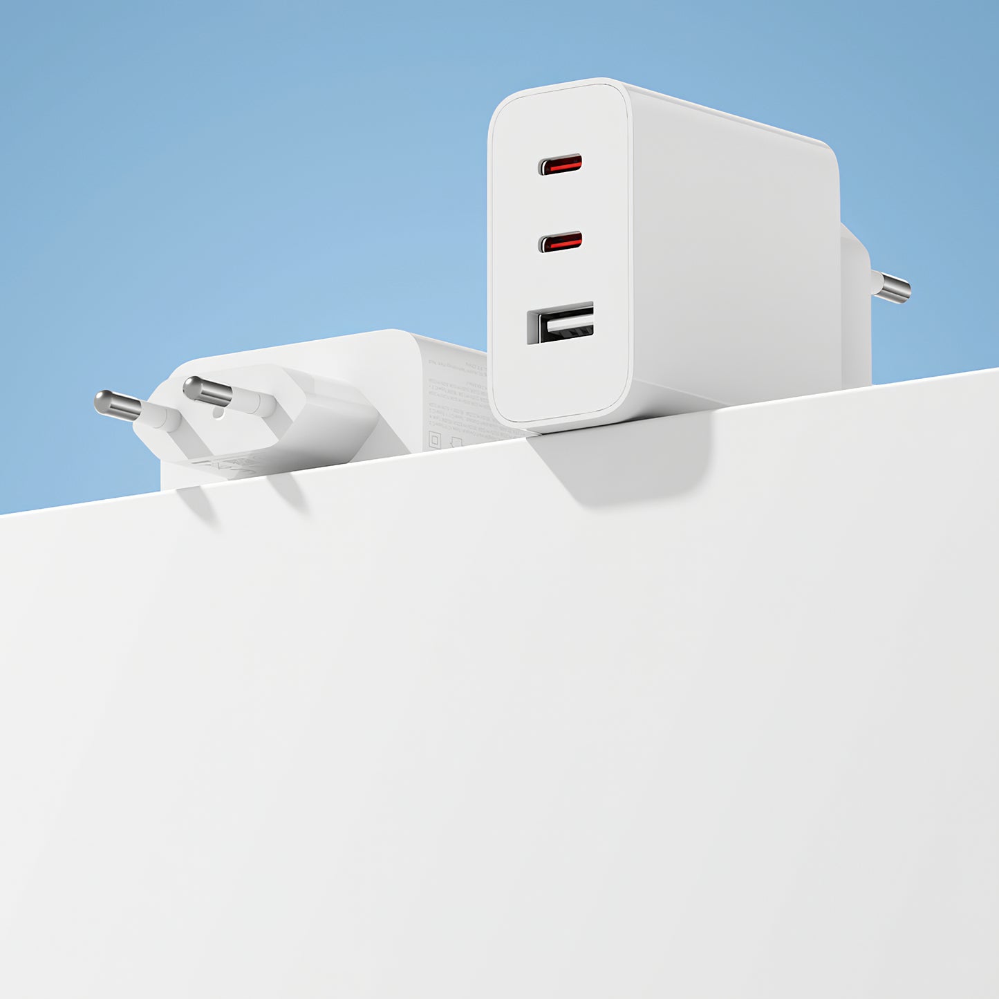 Xiaomi 2C1A GaN-netwerkoplader, 67W, 3A, 1 x USB-A - 2 x USB-C, Wit