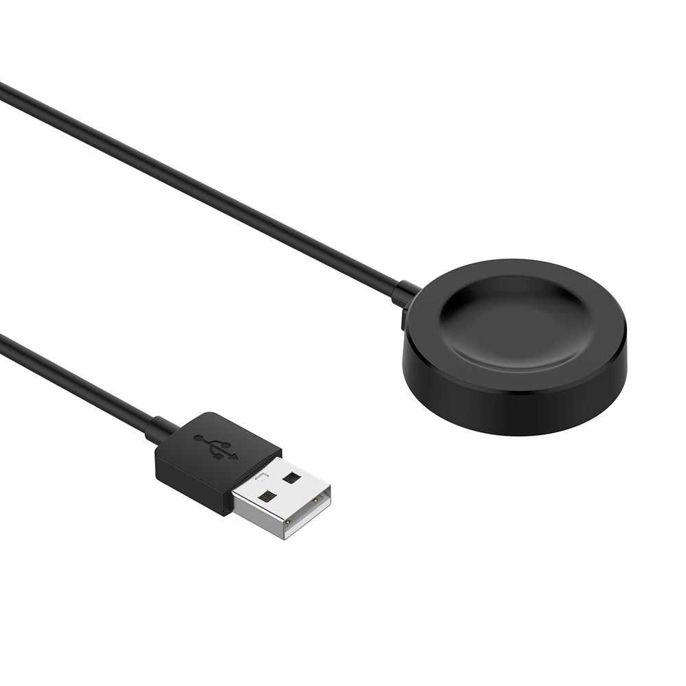 Draadloze Oplader Techsuit THC1 voor Honor Watch / Huawei Watch Series, USB-A, Zwart