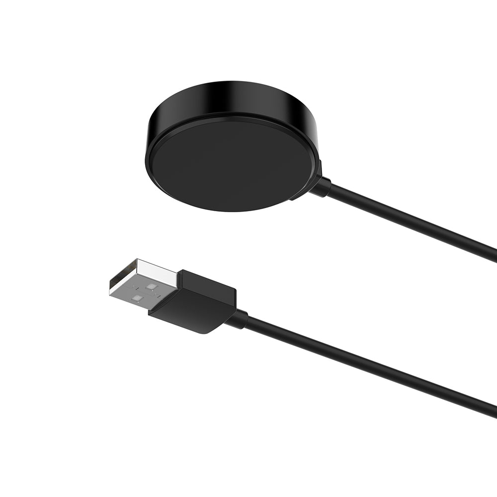 Draadloze Oplader Techsuit THC1 voor Honor Watch / Huawei Watch Series, USB-A, Zwart