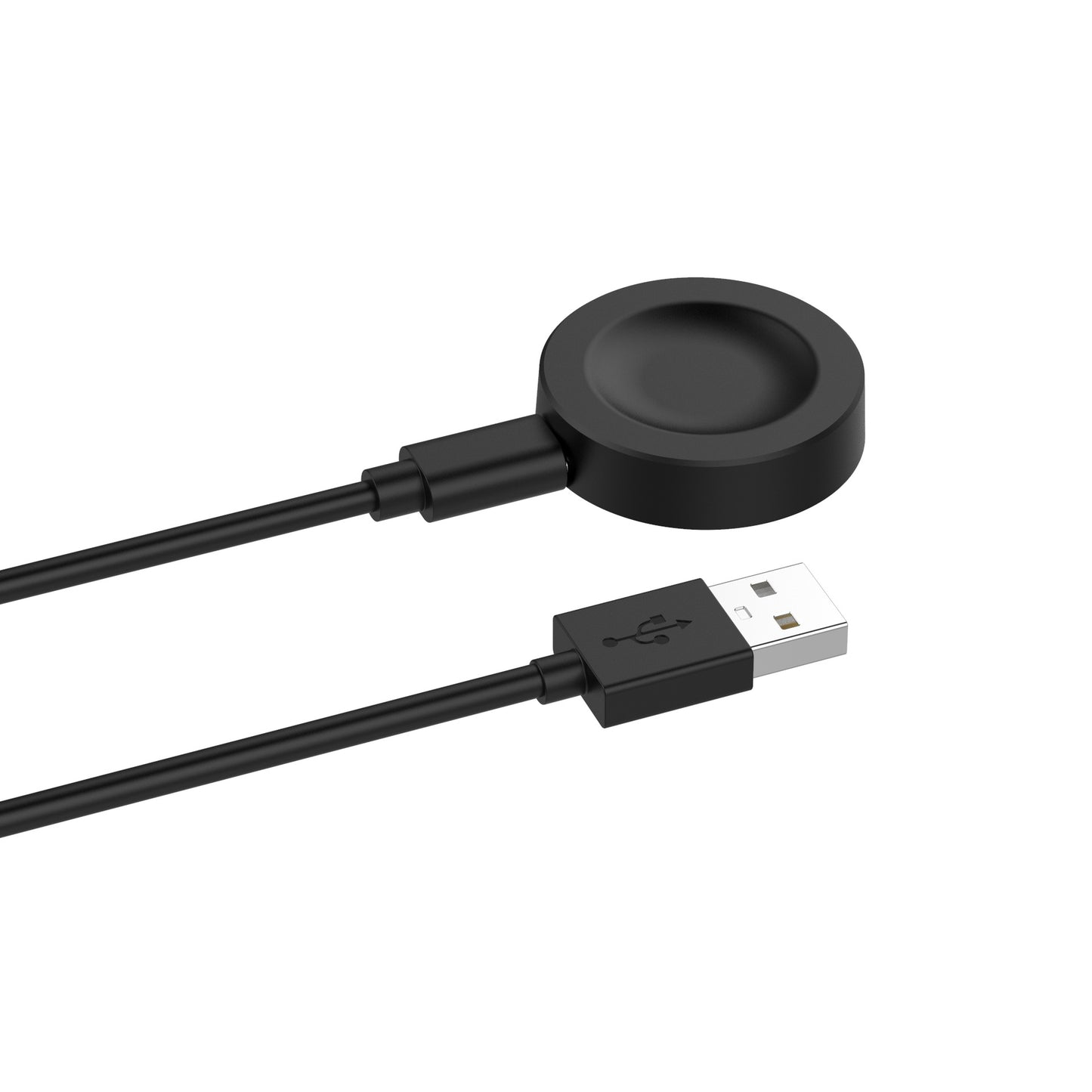 Draadloze Oplader Techsuit THC2 voor Honor Watch / Huawei Watch Series, USB-A, Zwart