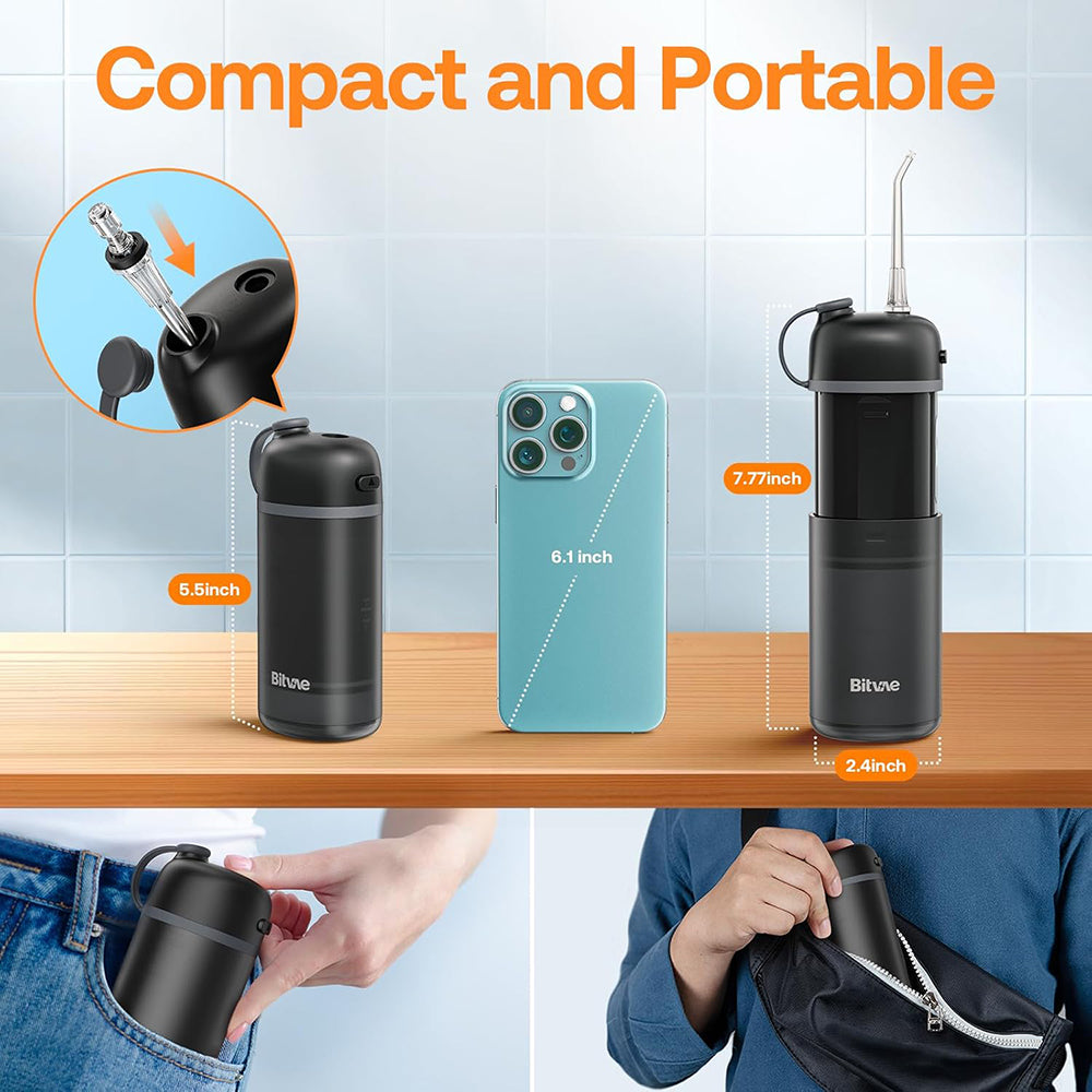 Bitvae BVP1 Mondwaterapparaat, Zwart