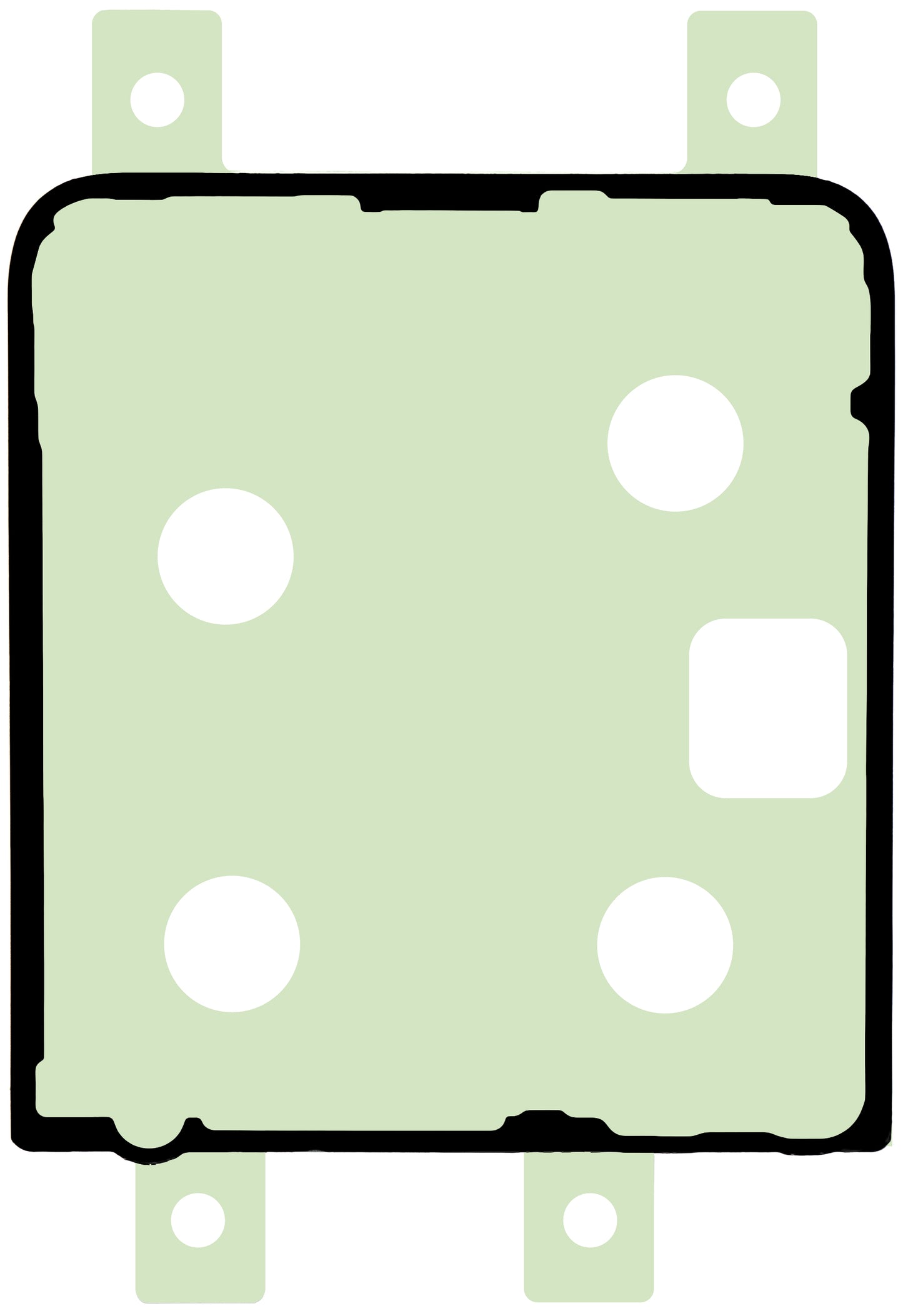 Kit Lijm Batterijdeksel Samsung Galaxy Z Flip4 F721, Service Pack GH82-29628A