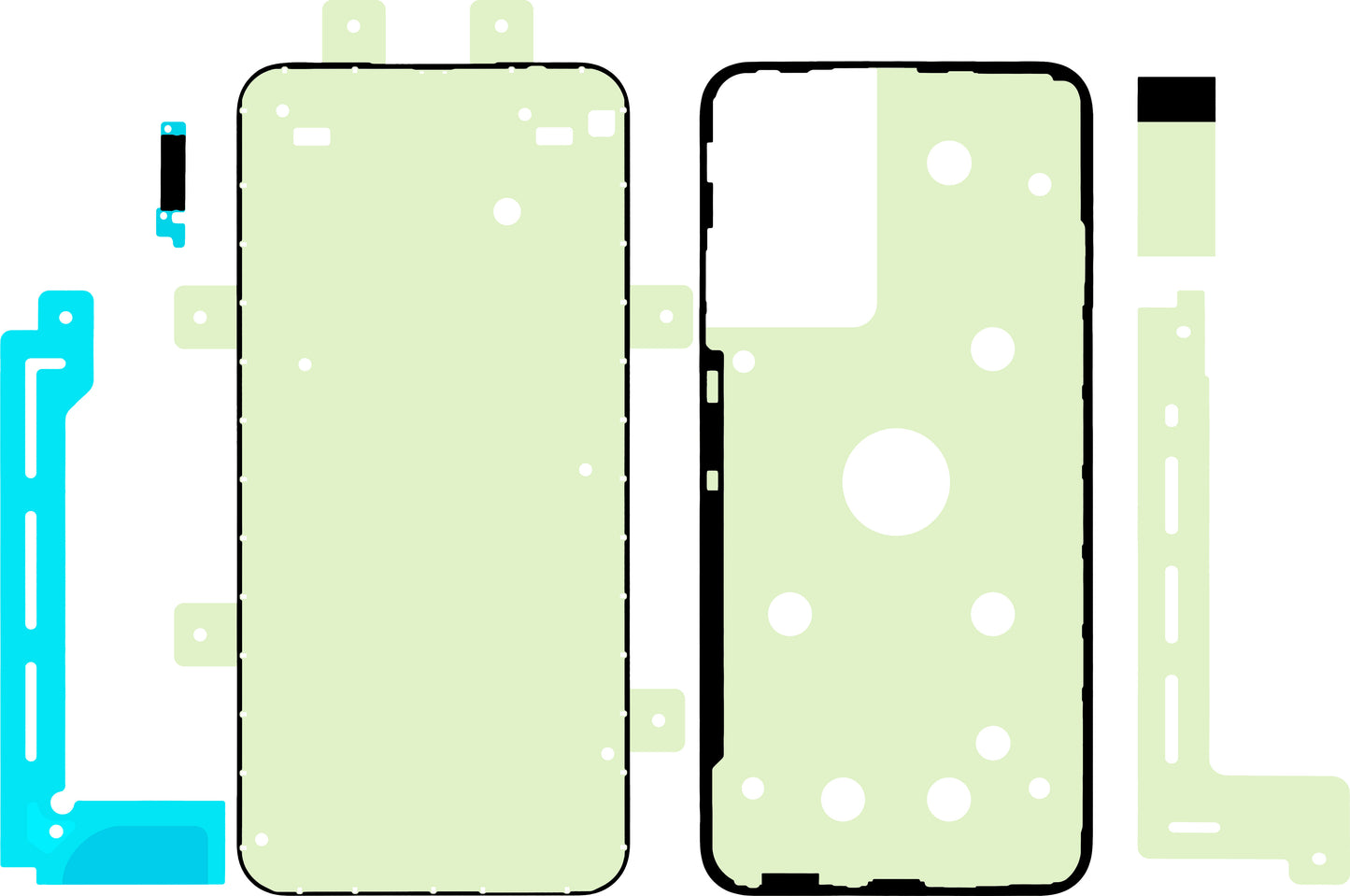 Kit Lijm Display Samsung Galaxy A34 A346, Service Pack GH82-31515A