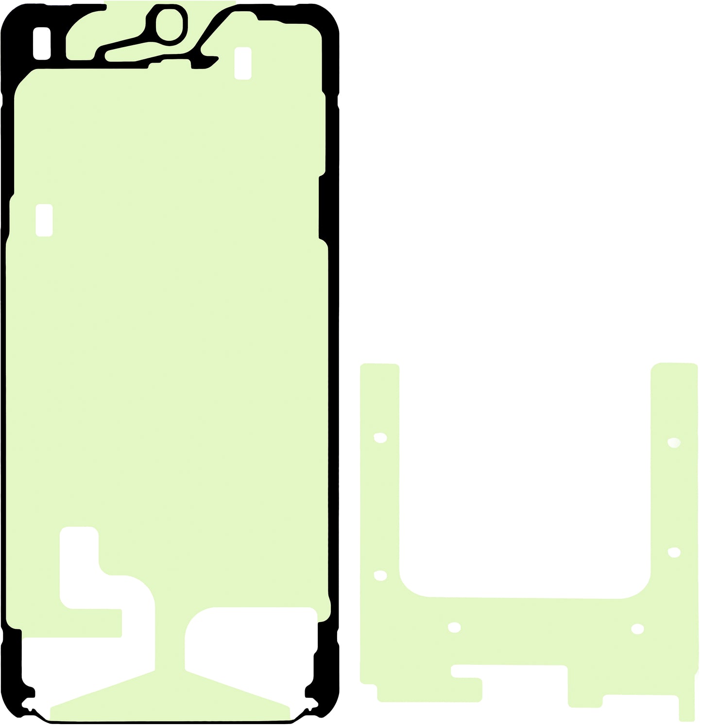 Kit Lijm Display Samsung Galaxy S25+ S936, Service Pack GH82-36510A