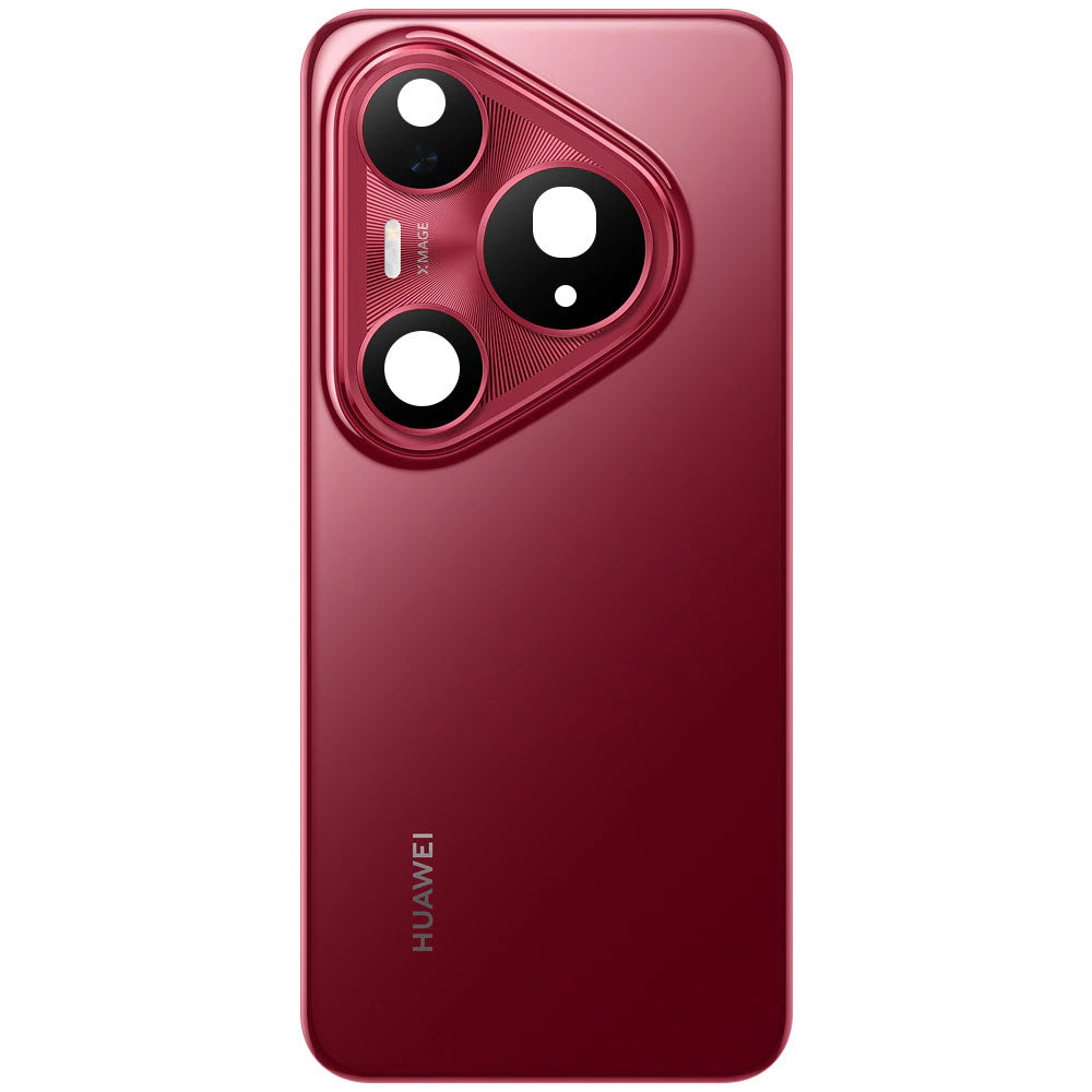 Kit Batterijkap Huawei Pura 80 Pro Glazed Red Service Pack en Toegewijde Service-instrumenten
