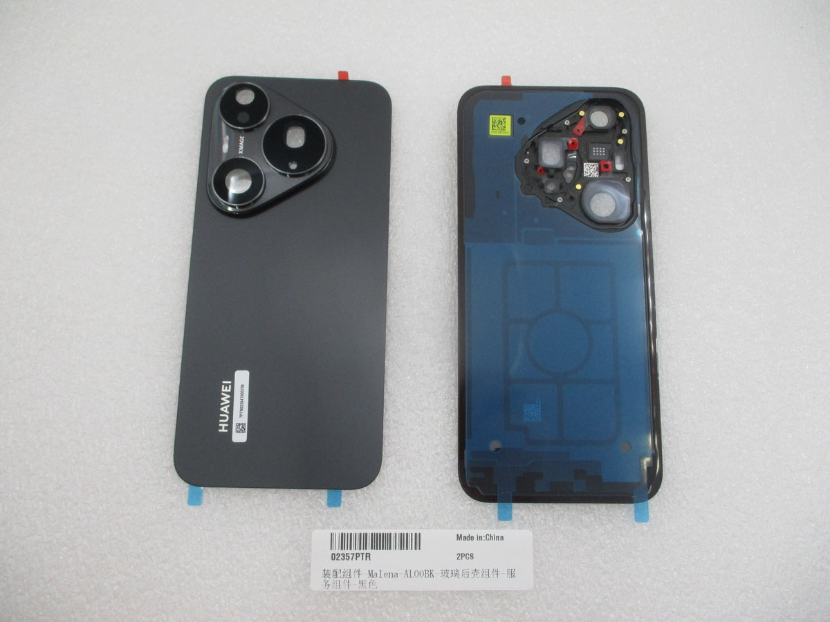 Huawei Pura 90s Pro Mulberry Black Service Pack-batterijklepkit en speciaal servicegereedschap